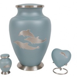 Aria dolphin urn