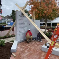 Paul Brown Memorial Install